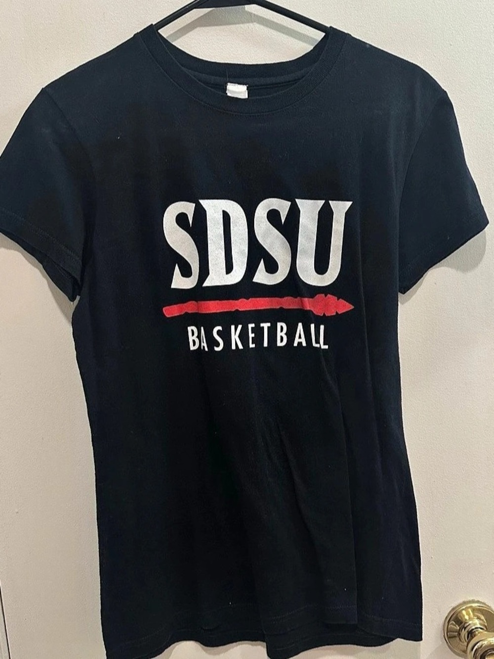 SDSU Aztecs Basketball Black Graphic Tee Youth Large #6